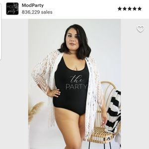 "The Party" wedding swimsuit